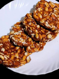A picture of Peanut Chikki /Peanut Butter Chikki.