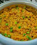Peas Pulav With Samber Masala
