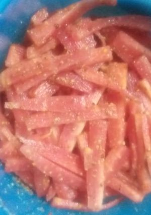 A picture of Instant carrot pickle.
