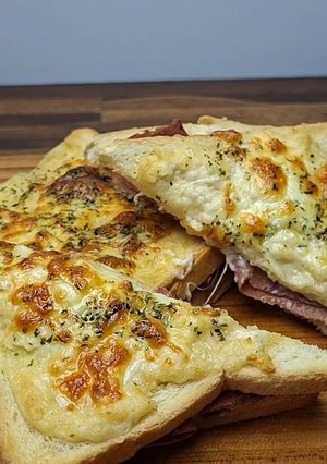 Foto resep Croque Monsieur (Roti panggang keju Prancis)