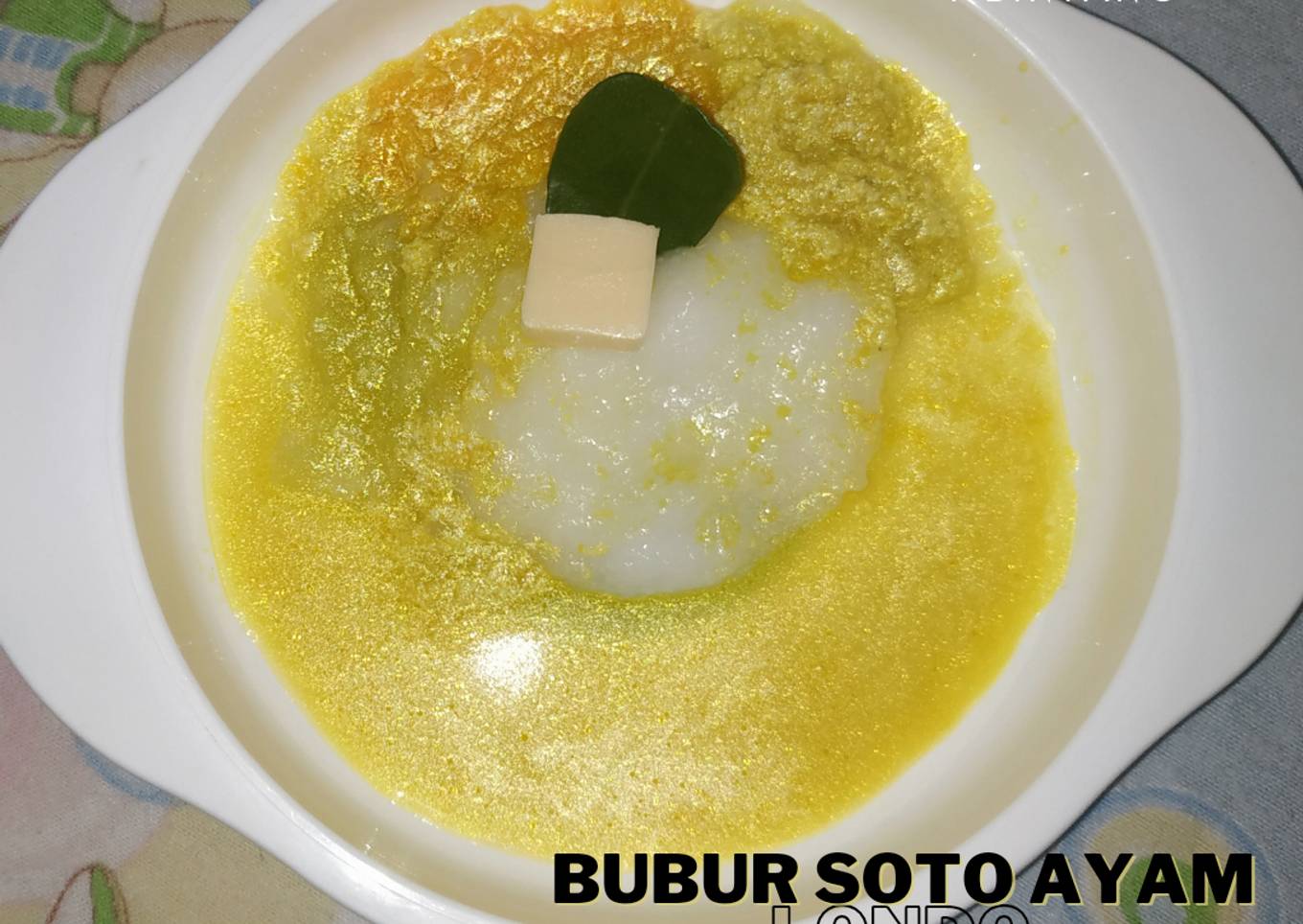 Bubur soto ayam "londo" (mpasi 4⭐) 6M+