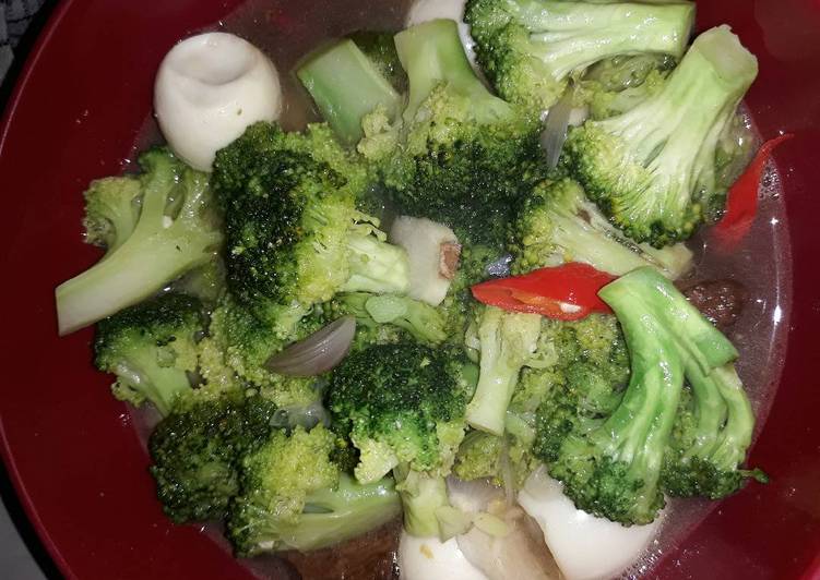Resep Tumis Brokoli Telur Puyuh, Bikin Ngiler
