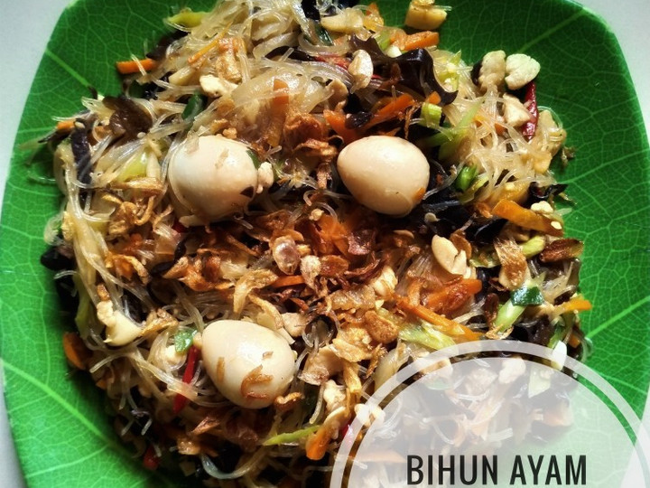 Resep: Oseng ayam jamur kuping bihun Bahan Sederhana