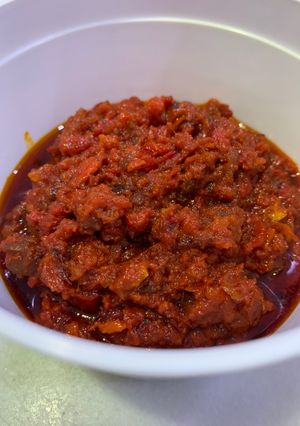 Gambar Sambal Tumis Durian Merah Ala Sabah🥰