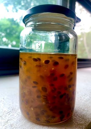 Una foto de Salsa de maracuyá 😋