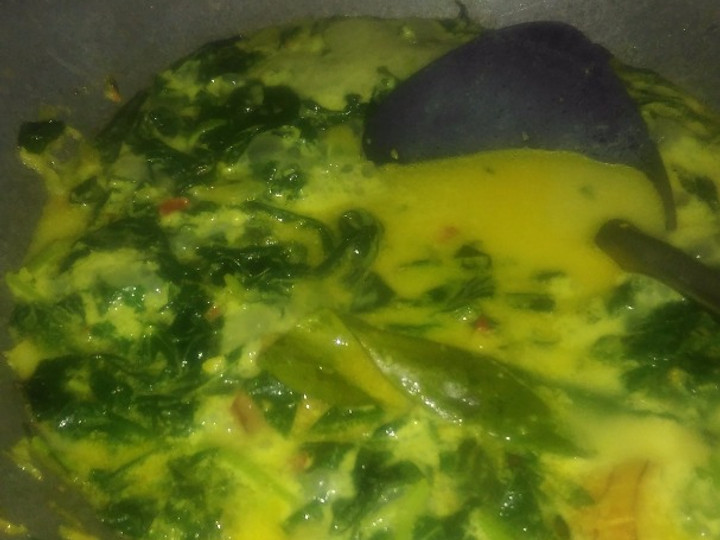 Resep Gulai daun singkong🌿alias jangan kluban versi inyong Anti Gagal