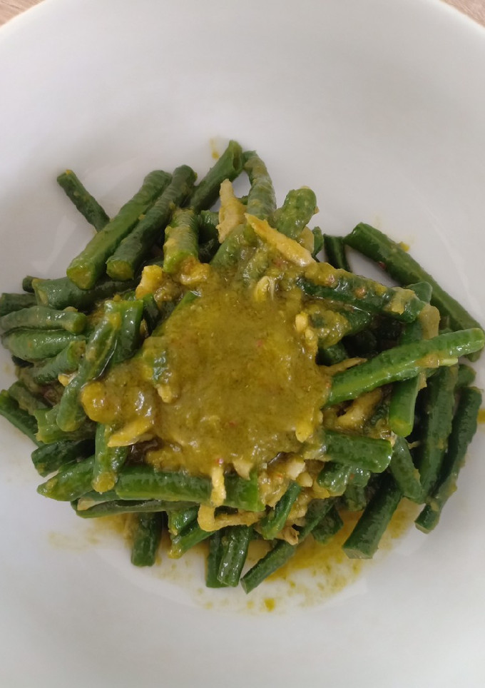 Foto resep Kacang Panjang Sambal Hijau Teri