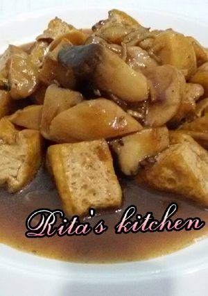 Foto resep Vegetarian Ngohiong King Mushroom By : Rita's kitchen