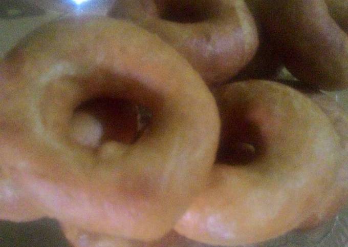 Donat goreng tanpa kentang pemula