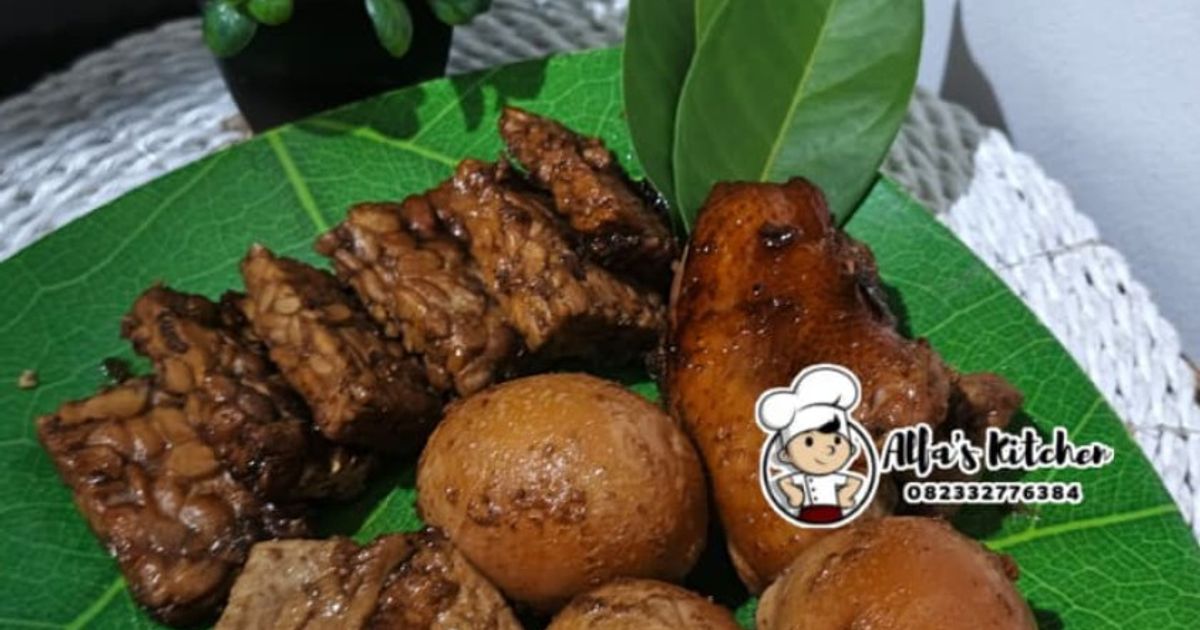 Baceman Tahu, Tempe, Telur, Ayam ala Ummi Alfa