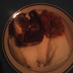 A picture of Fried steak.