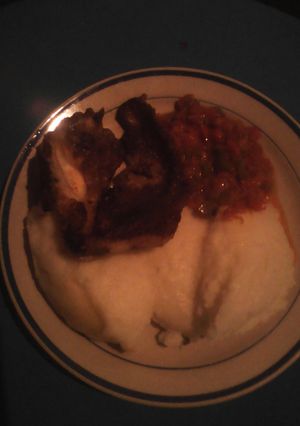 A picture of Fried steak.