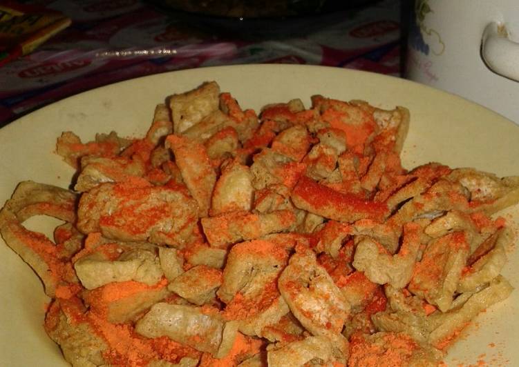 Kripik tahu balado