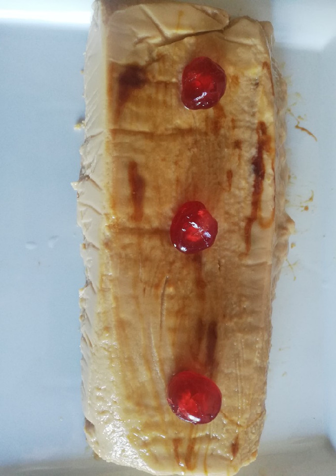 Una foto de Pastel de Natillas de Toffee