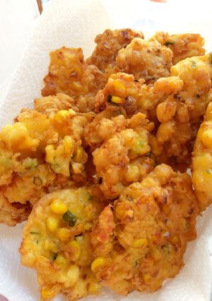 Foto resep Perkedel jagung simple