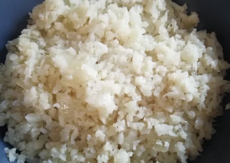 Comment Servir Riz de chou fleur