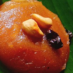 A picture of Bread halwa.