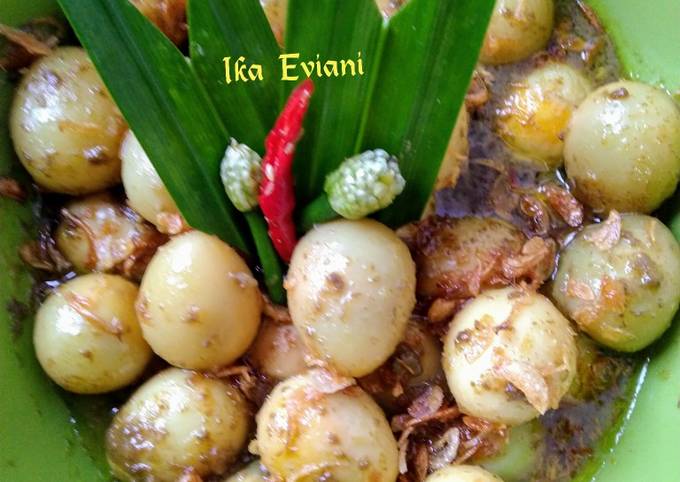 Cara Bikin Petisola [Telur Bumbu Petis] Istimewa