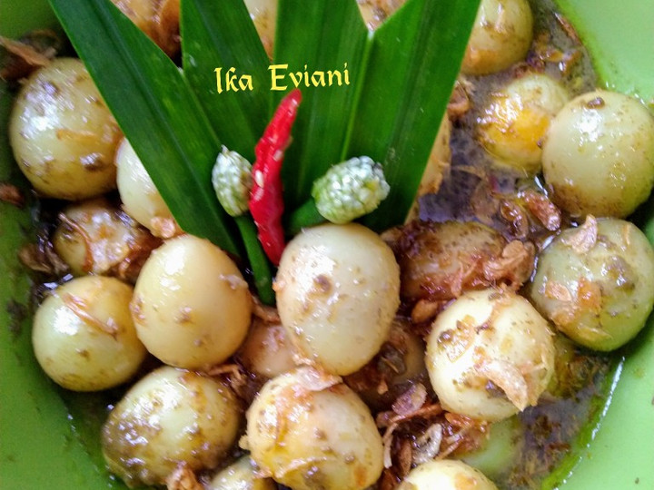 Cara Bikin Petisola [Telur Bumbu Petis] Istimewa