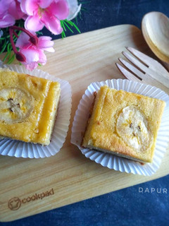 Foto resep Bolu Pisang Panggang Lembut