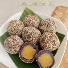Onde Onde duo Ubi-レシピのメイン写真