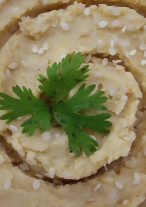 Una foto de Hummus.🍃