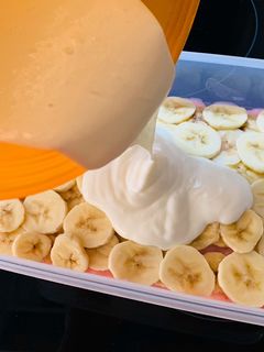 Rumpuncsos-banános guba recept fotója