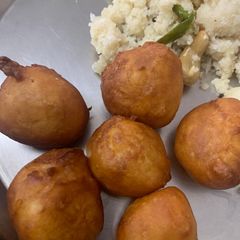 A picture of GrandMom's Goli Bhajji | Mangalore Bajji.