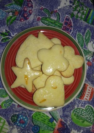 Una foto de Galletitas de naranja 🍊 ♡
