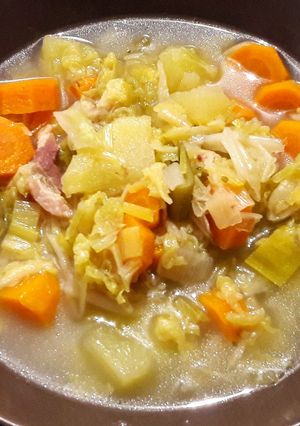 Une photo de Soupe au chou