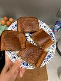 Torta de banana fit muy muy fácil