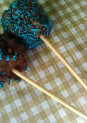 Una foto de Cake pops súper fácil