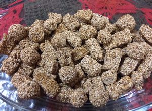 Una foto de Dulces de ajonjolí