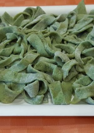Foto di Tagliatelle agli Spinaci