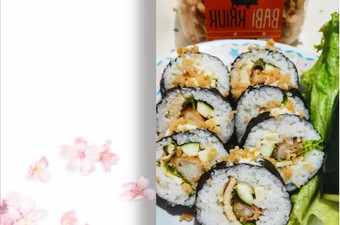 Resep (Sushi) Shrimp Tempura Roll yang Enak