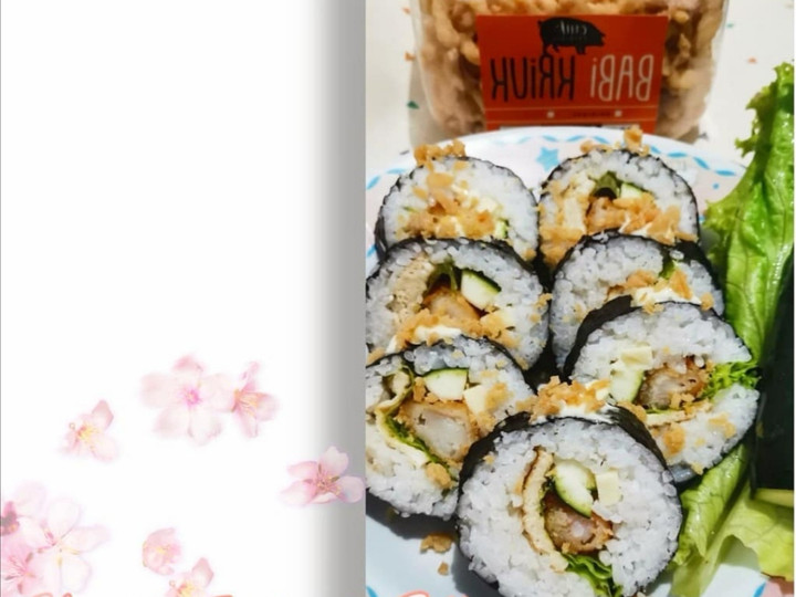 Resep (Sushi) Shrimp Tempura Roll yang Enak