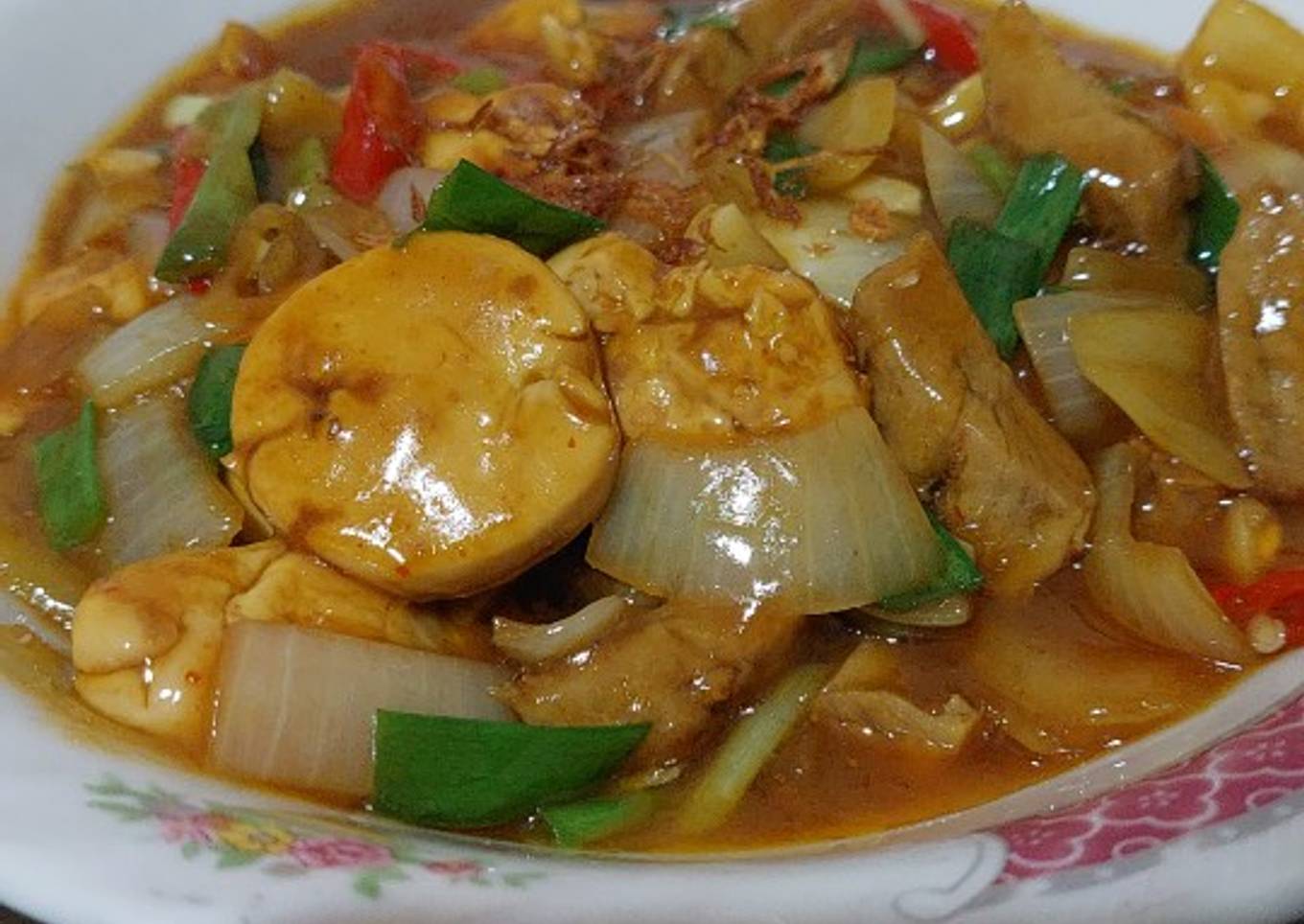 Tahu Jepang Saus Kecap