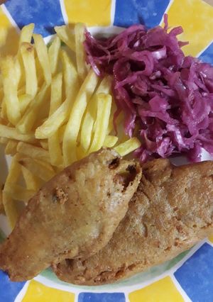 Csirkemell orly módra recept fotója