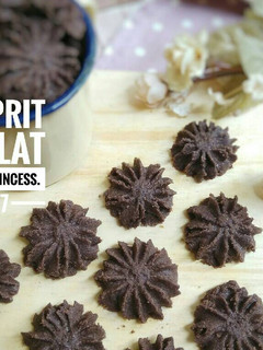 Foto resep Semprit Coklat