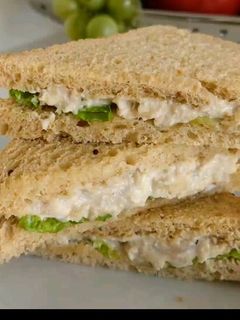 ক্রীমি চিকেন স্যানডউইচ (Creamy Chicken Sandwich recipe in Bengali) রেসিপির প্রধান ছবি