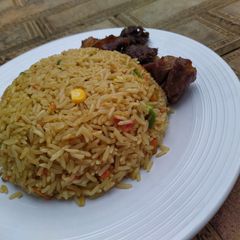 A picture of Vegetable Coconut Rice.