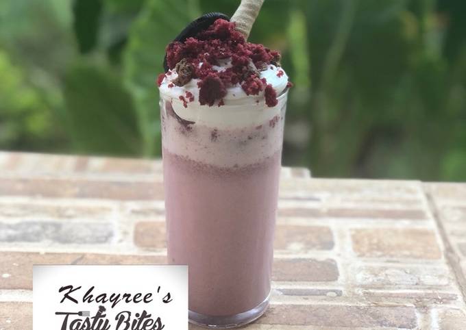 Red Velvet Milkshake - The Bitter Side of Sweet