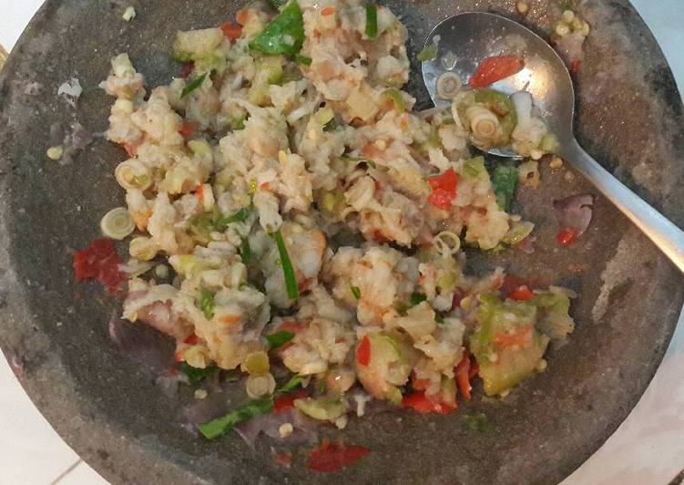 Resep Sambal Ganja (Asam Udeung), Enak