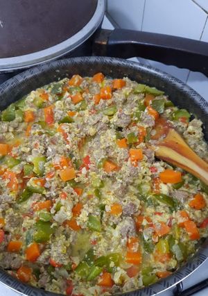 Una foto de Revuelto de zapallito verde especial