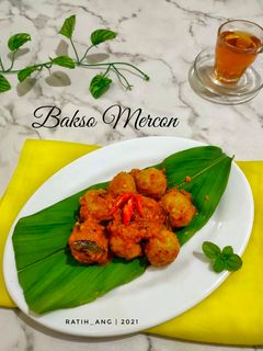Foto resep Bakso Mercon