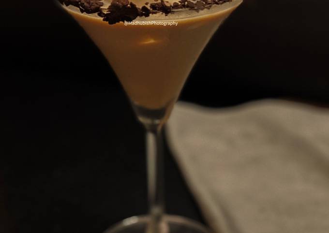 Steps to Prepare Speedy Chocolate Martini