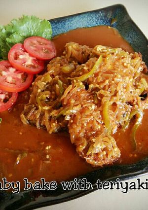 Foto resep Baby hake with teriyaki sauce