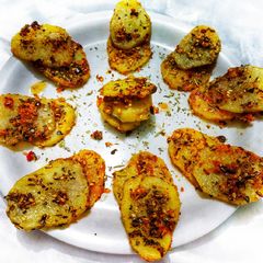 A picture of Sesame Penut Potatoes.