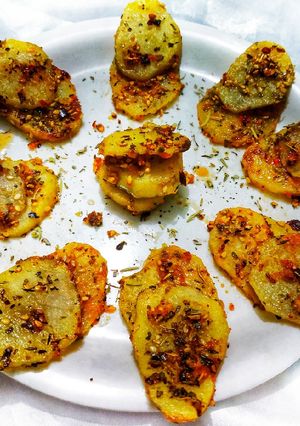 A picture of Sesame Penut Potatoes.