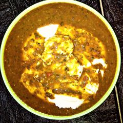 A picture of Fresh Okra soup.